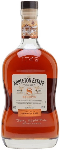 appleton estate 8 year old reserve 750 ml single bottle high river liquor delivery
