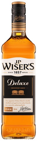 j.p. wiser's deluxe 750 ml single bottle high river liquor delivery