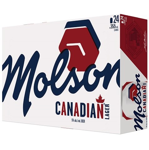 molson canadian 355 ml - 24 cans high river liquor delivery