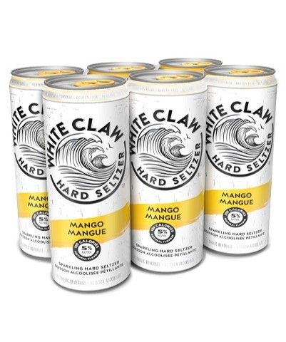 white claw mango 355 ml - 6 cans high river liquor delivery
